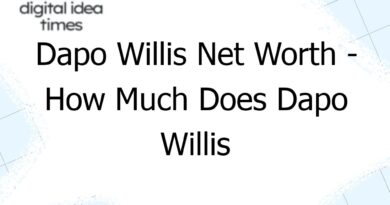 dapo willis net worth how much does dapo willis really make 8719