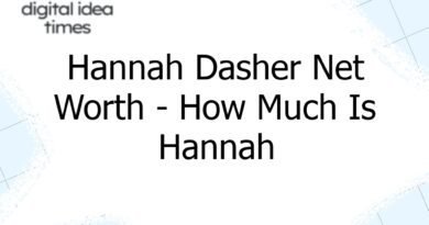hannah dasher net worth how much is hannah dasher worth 13313