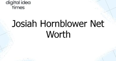 josiah hornblower net worth 9061