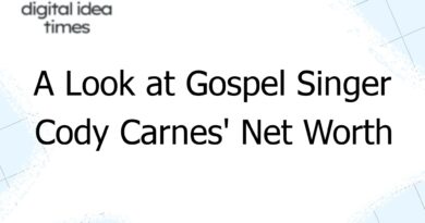 a look at gospel singer cody carnes net worth 12759