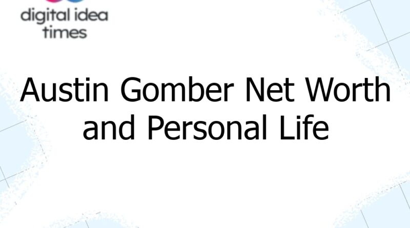 austin gomber net worth and personal life 12451