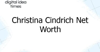 christina cindrich net worth 12737